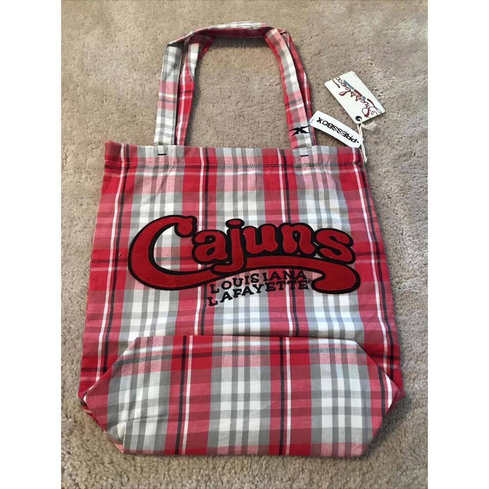 Louisiana Racin Cajuns Louisiana Lafayette Pressbox Bag NWT! M130